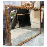 440 - VINTAGE WALL MIRROR FRAMED 40X50"