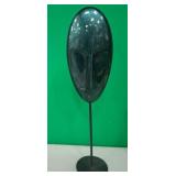 435 - SCULPTURE MASK ON STAND 27"T (N4)