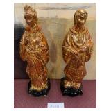 440 - TWO VINTAGE COLLECTIBLE CERAMIC FIGURINES