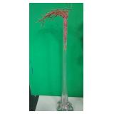 435 - ART GLASS VASE 70X5" (N1)