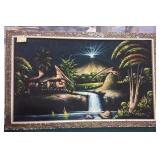 440 - NESTOR SIGNED ARTWORK FRAMED 22X30" (C175)