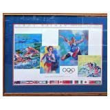 441 - LEROY NEIMAN OLYMPICS LTD ED ART FRAMED (B30