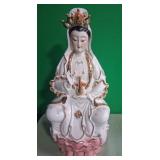 11 - CHINESE GODDESS PORCELAIN FIGURE18"T (L4)