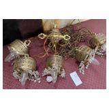 440 - VINTAGE HOLLYWOOD REGENCY-STYLE LAMP (C135)