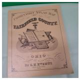 442 - ANTIQUE COMBINATION ATLAS MAP 14X17" (A62)