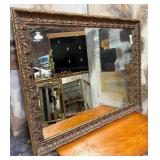 440 - FRAMED WALL MIRROR 36X48"
