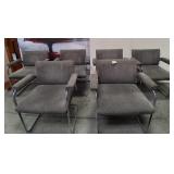 11 - SET OF SIX MATCHING ARMCHAIRS (L14)