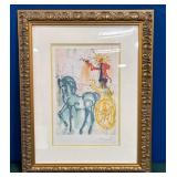 11 - SALVADOR DALI LTD ED ARTWORK FRAMED W/COA