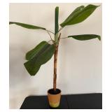 J - FAUX PLANT IN POT (B104)