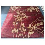 J - CORDOBA RED AREA RUG 9