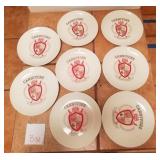 J - LOT OF EIGHT CARNIVORE PLATES (B32)