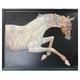 460 - VONKLINK  ART FRAMED 51.5X39.5" (D6)