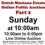 WELCOME TO OUR SUN. @10am ONLINE PUBLIC AUCTION