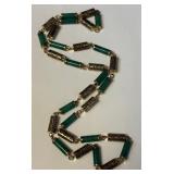 818 - VINTAGE GEMSTONE NECKLACE WITH APPRAISAL