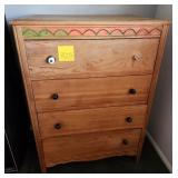 F - FOUR-DRAWER CHEST OF DRAWERS (R25)