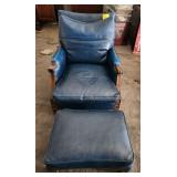 F - EASY CHAIR WITH OTTOMAN (M5)