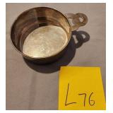 F - STERLING SILVER CUP (L76)