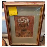 F - FRAMED ART 12X15" (L3)