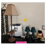 F - WINE RACK, TABLE LAMPS, AIR PURIFIER (K29)