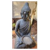 F - SEATED BUDDHA 18"T (F4)