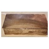 F - STERLING SILVER KEEPSAKE BOX (L73)