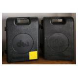 F - TWO HARD-SHELL EQUIPMENT CASES (R36)