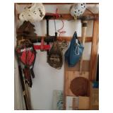 F - HELMETS, SPORTS RACKETS, PICK AXES (G14)