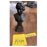 F - BRONZE BUST OF BEETHOVEN (K49)