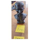 F - BRONZE BUST OF HO CHI MINH (K44)