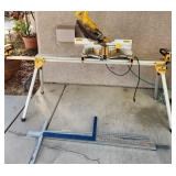 F - DeWALT MITER SAW WITH STAND & MORE (Y6)