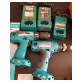 F - MAKITA POWER TOOLS WITH CHARGERS (G40)