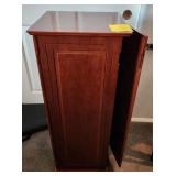 F - CD STORAGE CABINET WITH CONTENTS (R35)