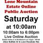 Sat.@10am - Lone Mountain Estate Online Public Auction 2/14