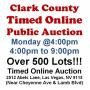 Mon.@4pm - Clark County Timed Online Public Auction 2/9