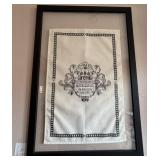 M - TEA TOWEL FRAMED (L24)