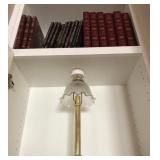 M - TABLE LAMP & BOOKS (L71)