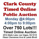 WELCOME TO OUR MON. @4pm ONLINE PUBLIC AUCTION