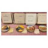 11 - FOUR COLLECTIBLE PLATES WITH COAS (ITALY)(B26