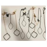 464 - TEN PIECES SPLENDID IRIS NECKLACES (A47)