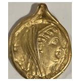 464 - ANCIENT COIN-STYLE PENDANT (A48)