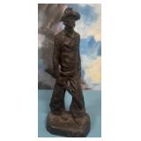 11 - COWBOY STATUETTE 12'T (M59)