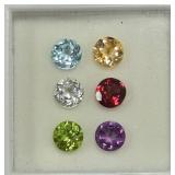 11 - SIX LOOSE GEMSTONES (B58)