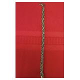 PP - STERLING SILVER LINKED BRACELET 8.8G (P24)