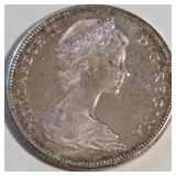 1967CANADIAN CONFEDERATION GOOSE SILVER DOLLAR C10