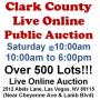 Sat.@10am - Clark County Live Online Public Auction 2/28