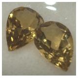 5.34CT CITRINE GEMSTONES