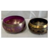 B - 2 SINGING BOWLS (A17)
