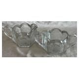 B - FOSTORIA DANDELION SUGAR & CREAMER (F84)