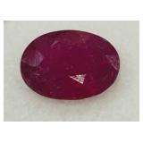 3.07CT RUBY GEMSTONE