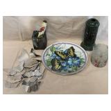 B - SIX PIECES BUTTERFLY COLLECTIBLES (D27)